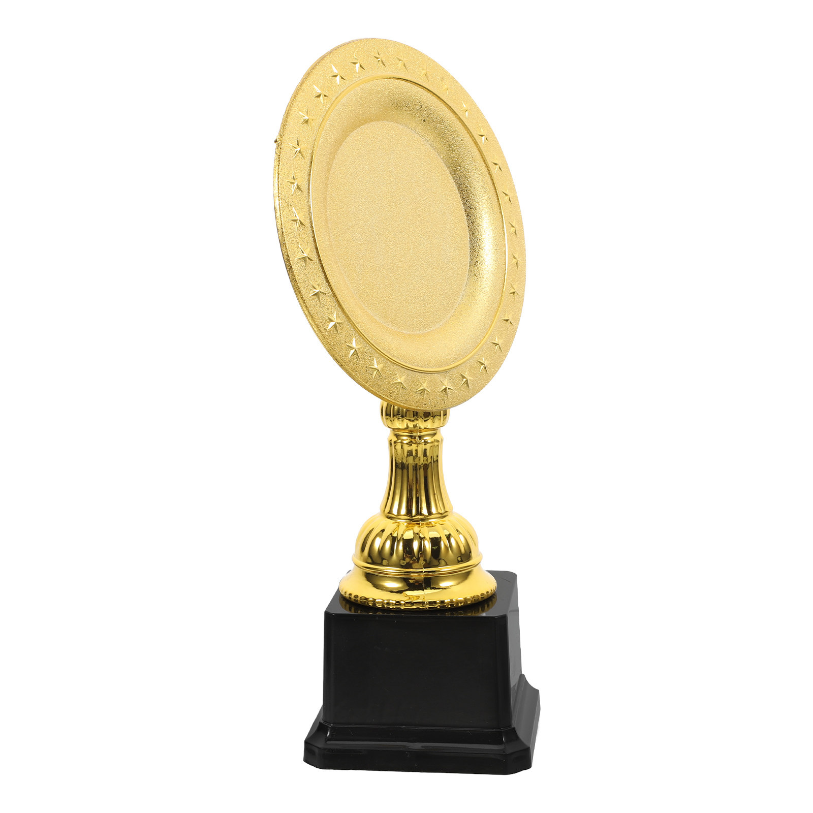 Party Games Competition - Plastic Trophy Award Gold Glossy Finish