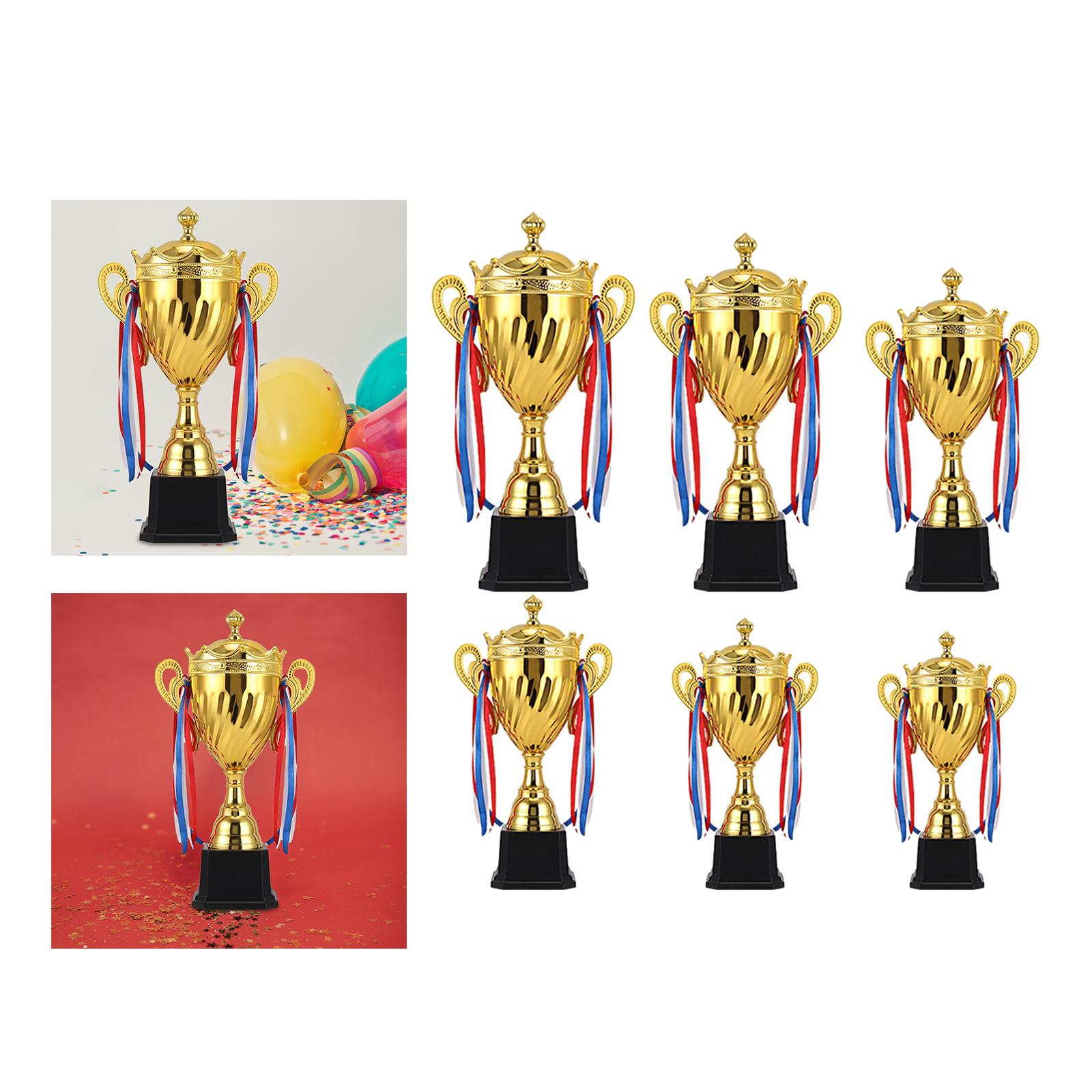 Party Games Competition - Metal Trophy Cup Award for Soccer