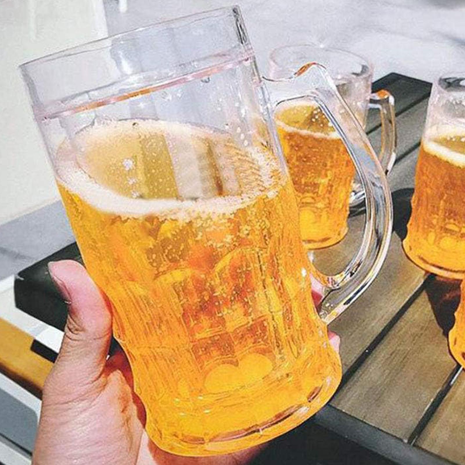 450ml Funny Fake Beer Mug Real - Games Garden Party recension och pris