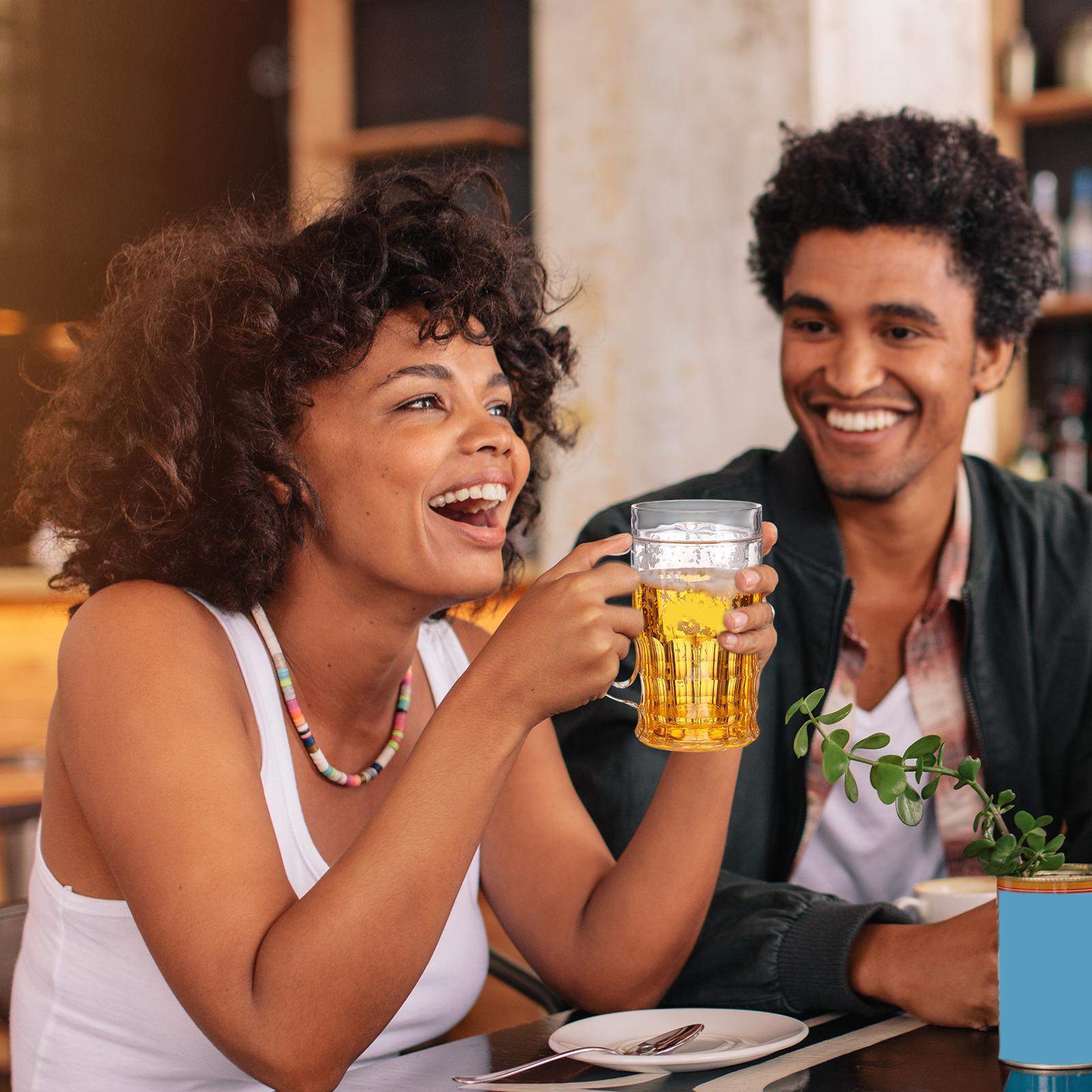 450ml Funny Fake Beer Mug Real - Games Garden Party recension och pris