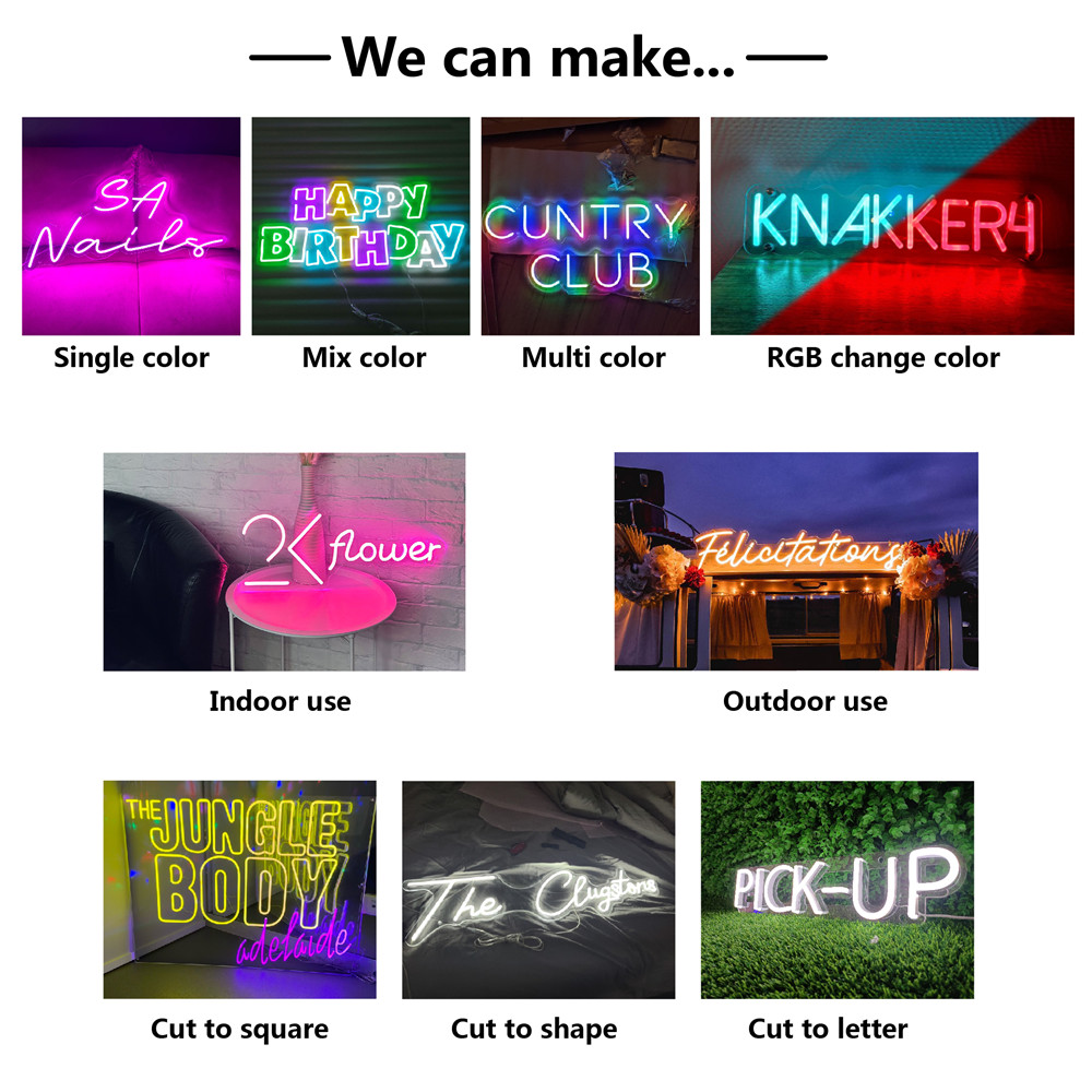 Customizable LED Neon Sign Nam - Party Games Name recension och pris