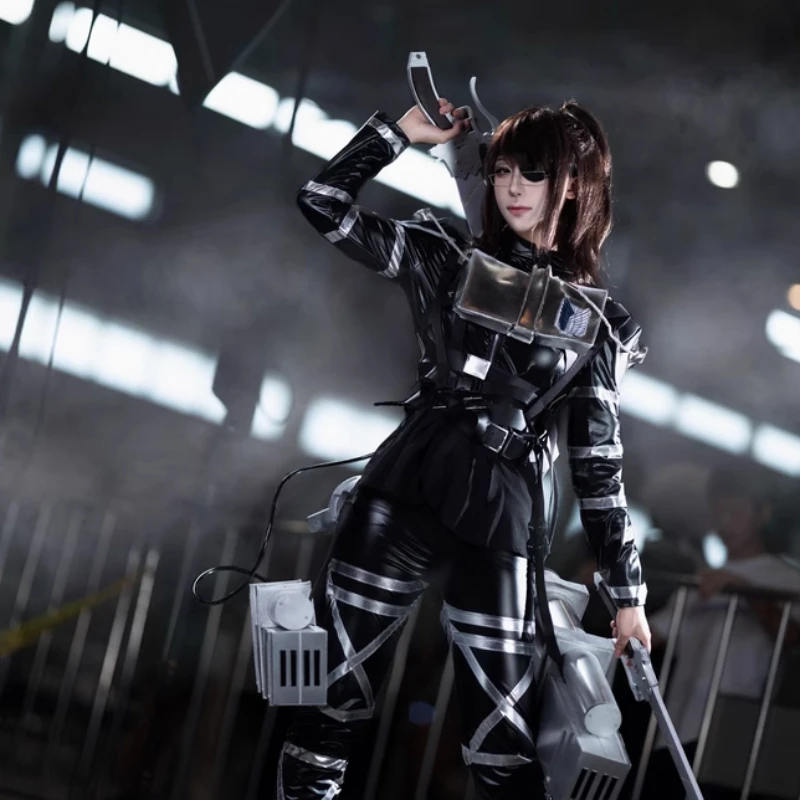Mikasa  Ackerman Costumes Atta - Party Games Cartoon recension och pris