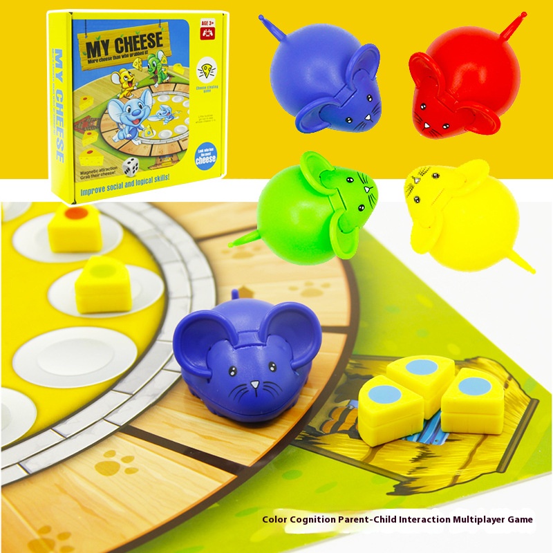 Mouse Cheese Children Board Ga - Party Games Multiplayer recension och pris