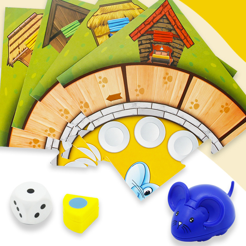 Mouse Cheese Children Board Ga - Party Games Multiplayer recension och pris