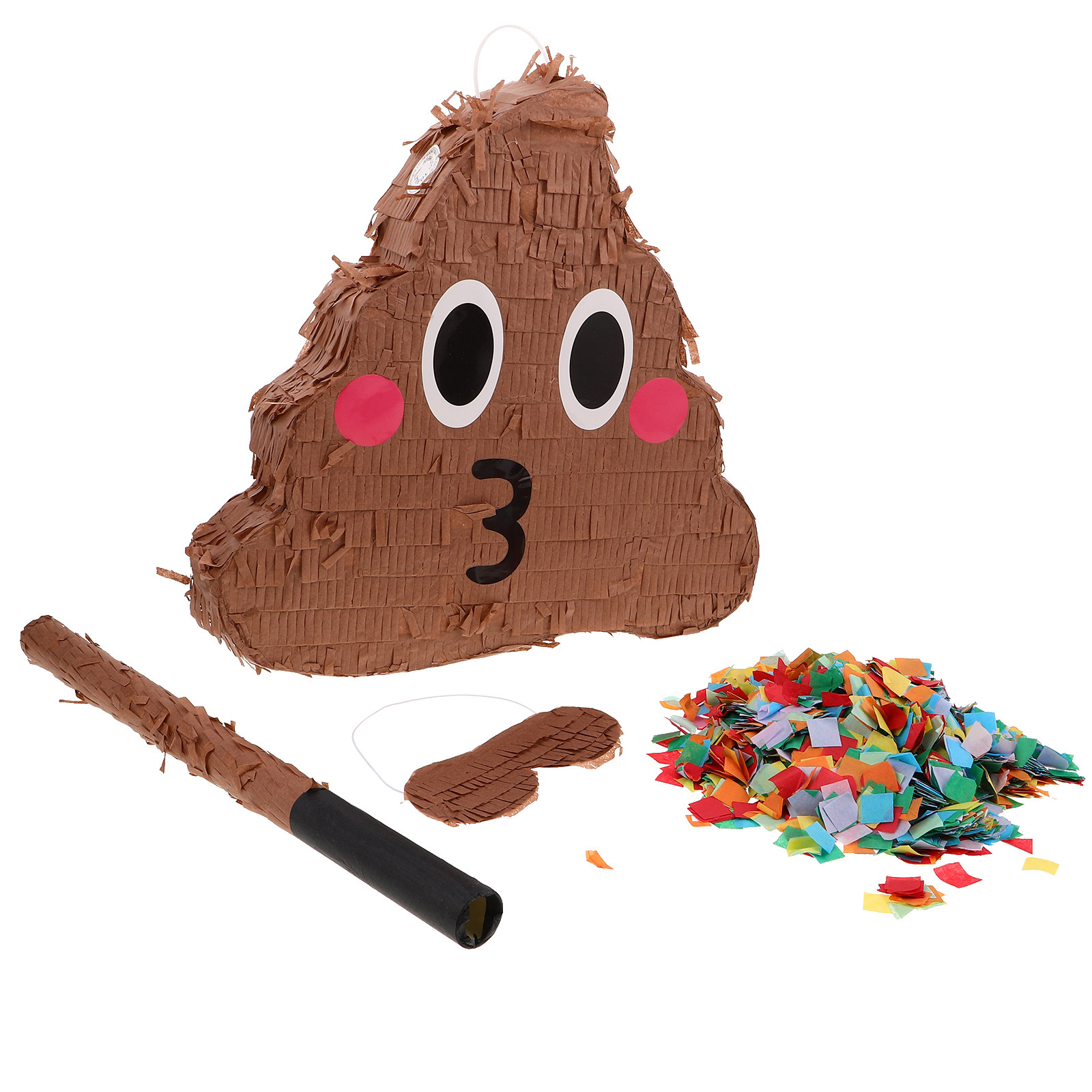 1Set Funny Poop Pinyata for Ki - Party Games Easy Kids recension och pris