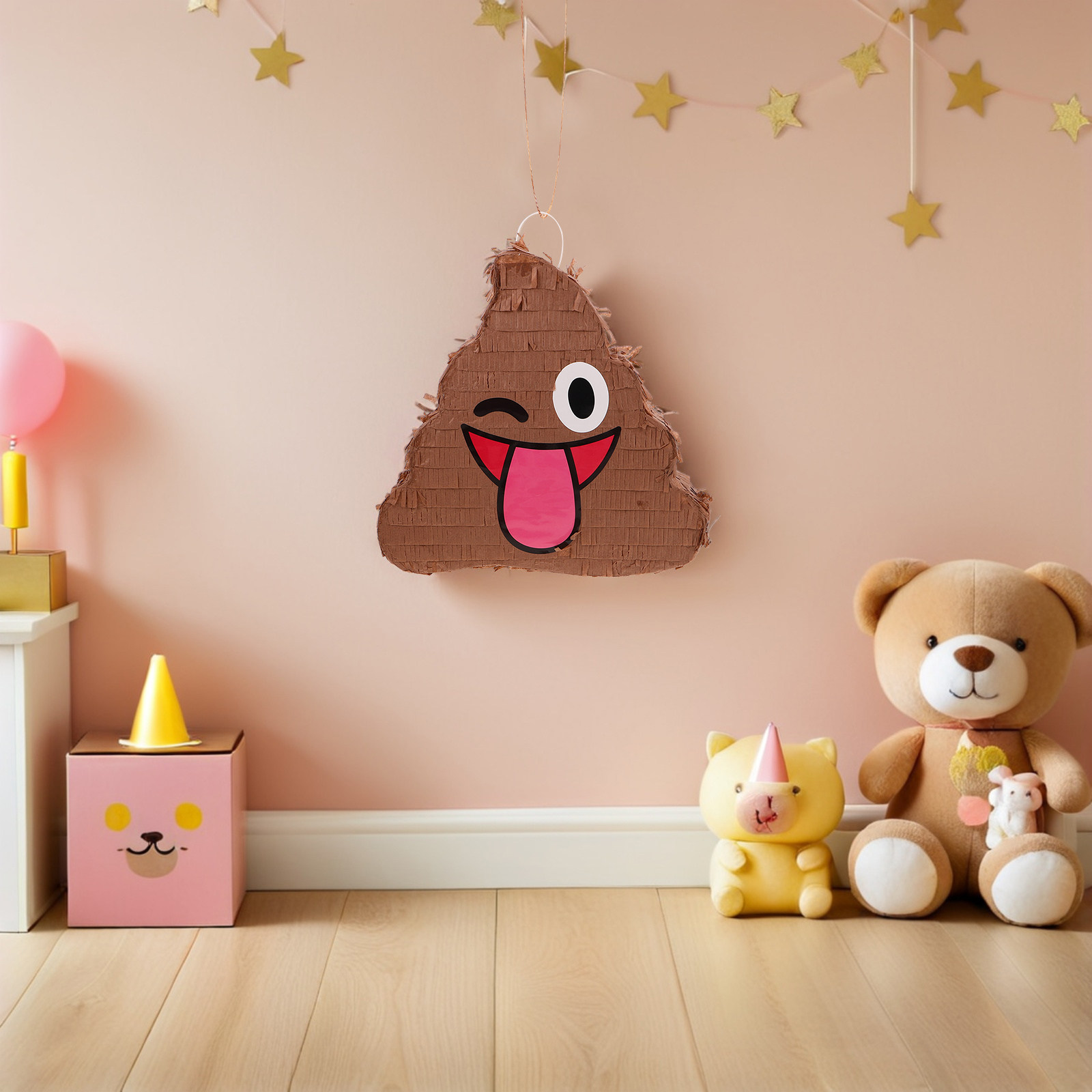 1Set Funny Poop Pinyata for Ki - Party Games Easy Kids recension och pris