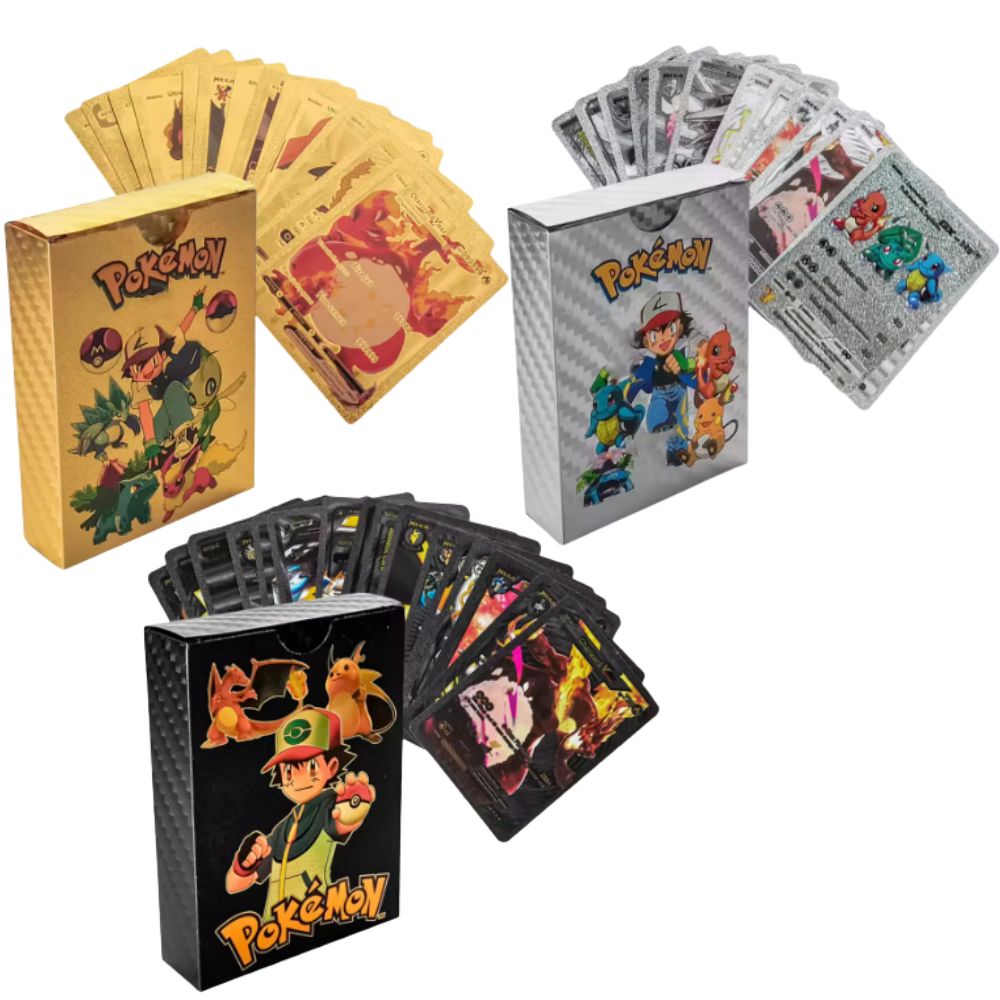New 55PCS Pokémon Cards Vmax G - Party Games Good recension och pris