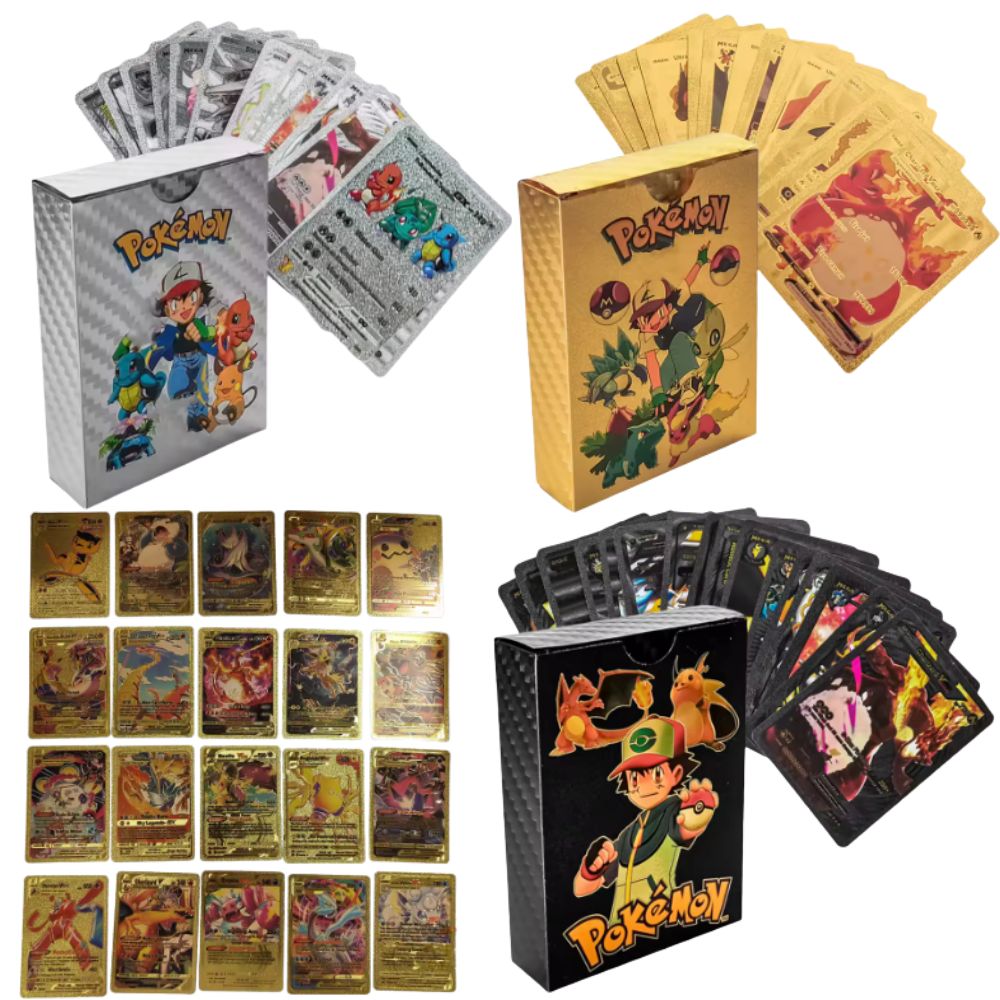 New 55PCS Pokémon Cards Vmax G - Party Games Good recension och pris