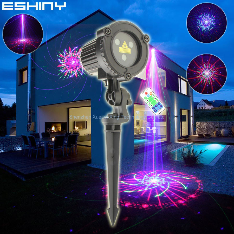 ESHINY RGB Laser Landscape Lig - Games Garden Party recension och pris