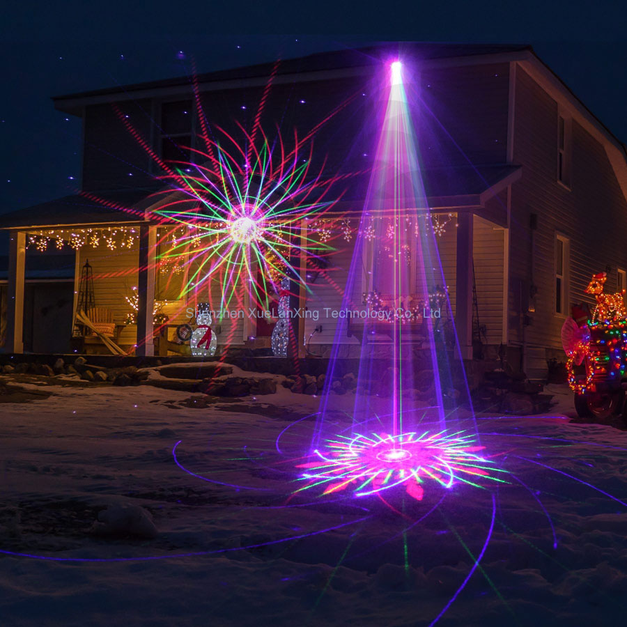 ESHINY RGB Laser Landscape Lig - Games Garden Party recension och pris