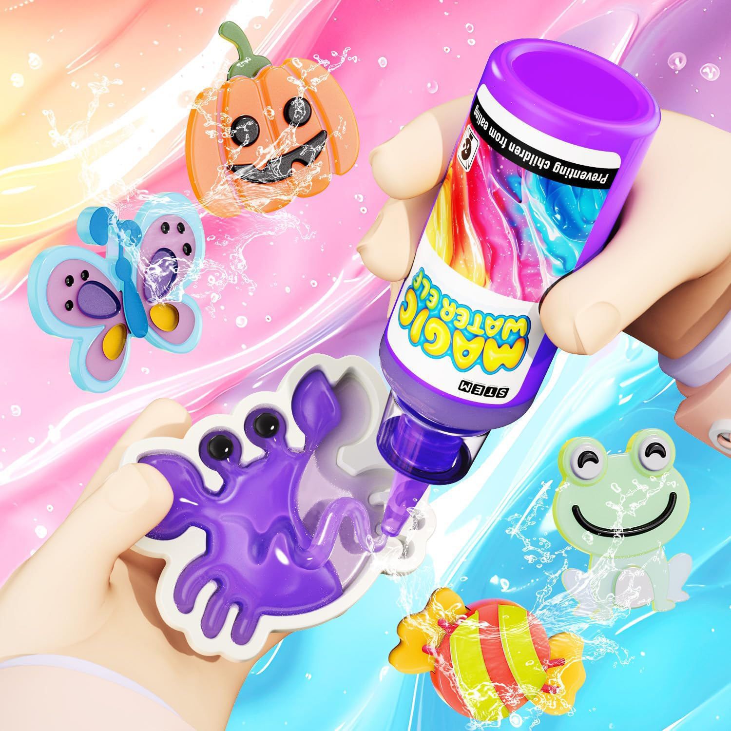 Magic Gel Water Beads Toy: 12- - Games Garden Party recension och pris
