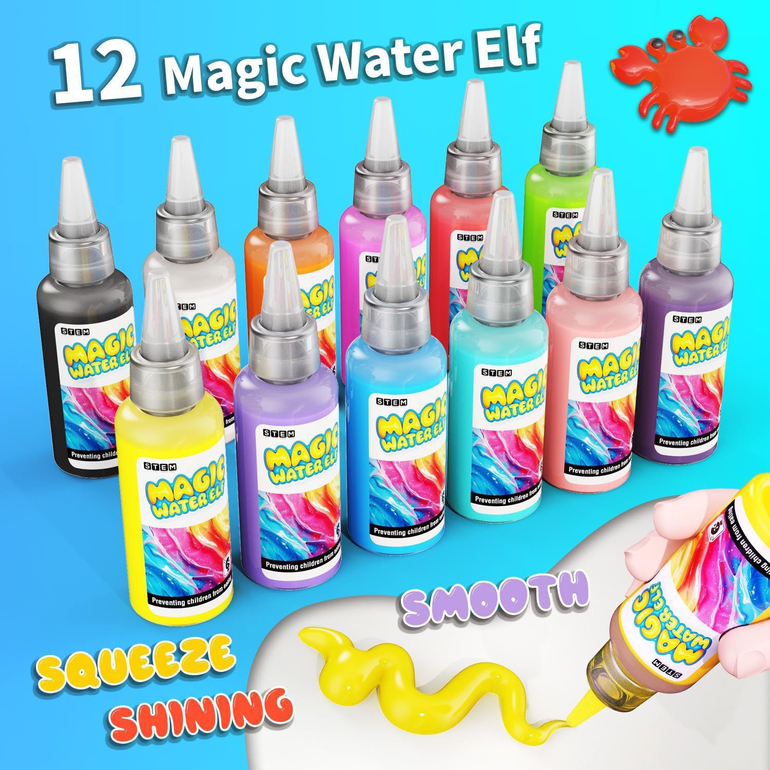 Magic Gel Water Beads Toy: 12- - Games Garden Party recension och pris