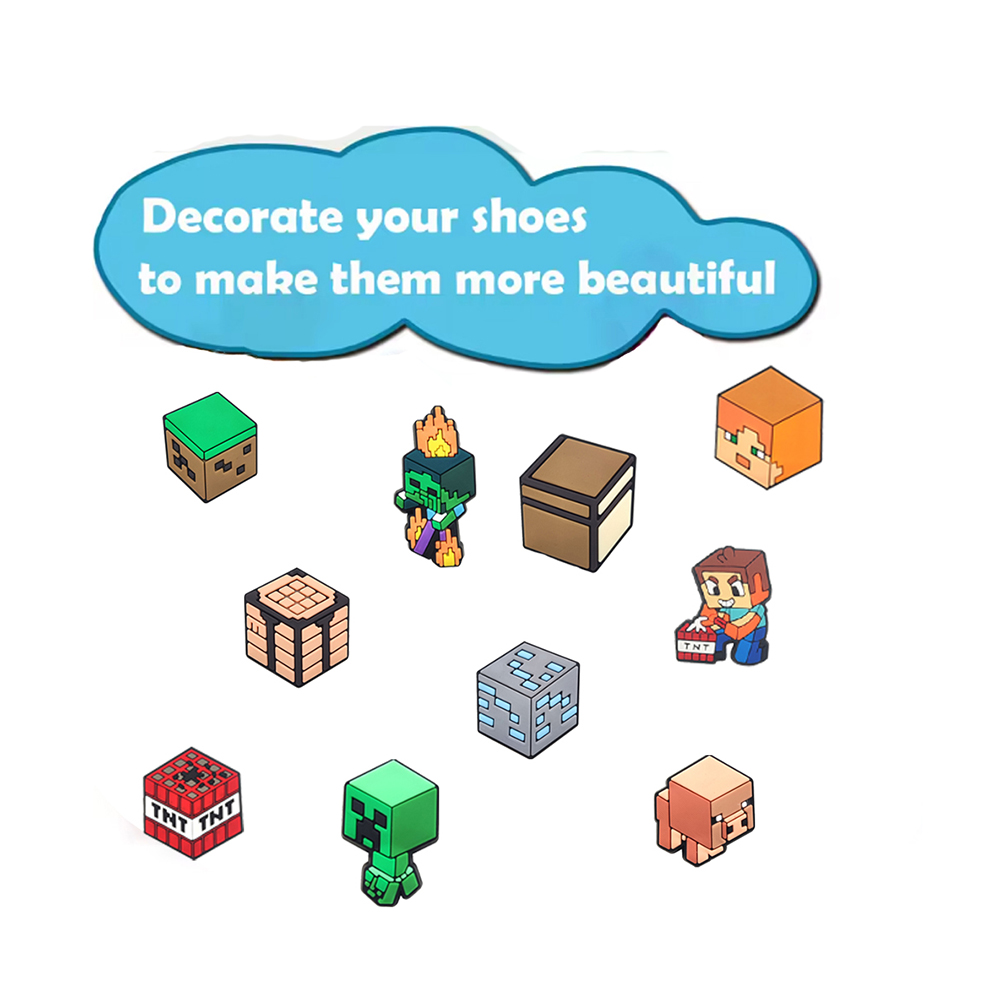 25-100Pcs Game Series Shoes Ch - Games Garden Party recension och pris