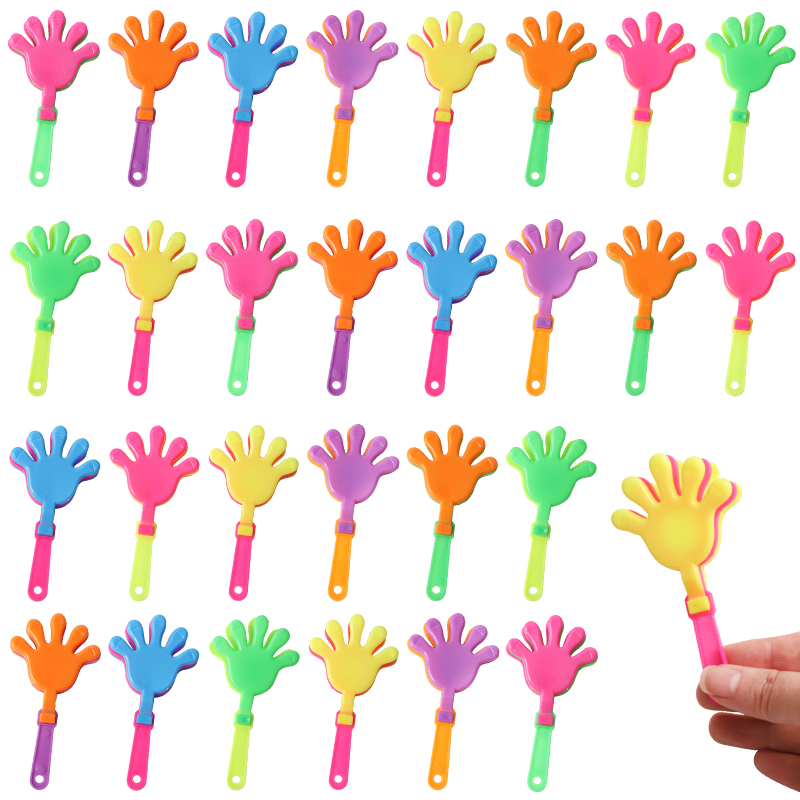 12/24Pcs Colorful Mini Hand Cl - Party Games Competition recension och pris