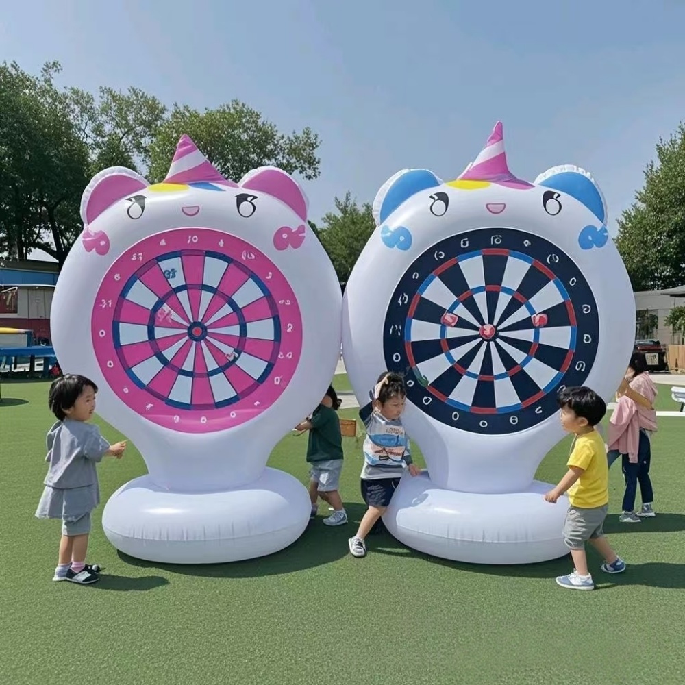 Inflatable Unicorn Throwing Ga - Games Garden Party recension och pris