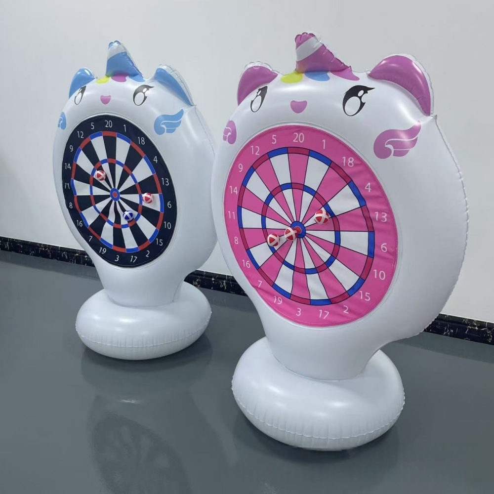Inflatable Unicorn Throwing Ga - Games Garden Party recension och pris