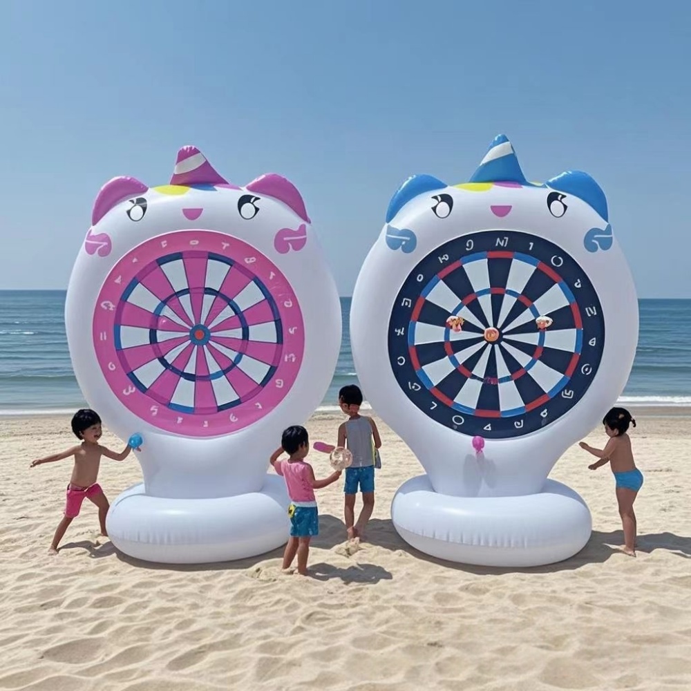 Inflatable Unicorn Throwing Ga - Games Garden Party recension och pris