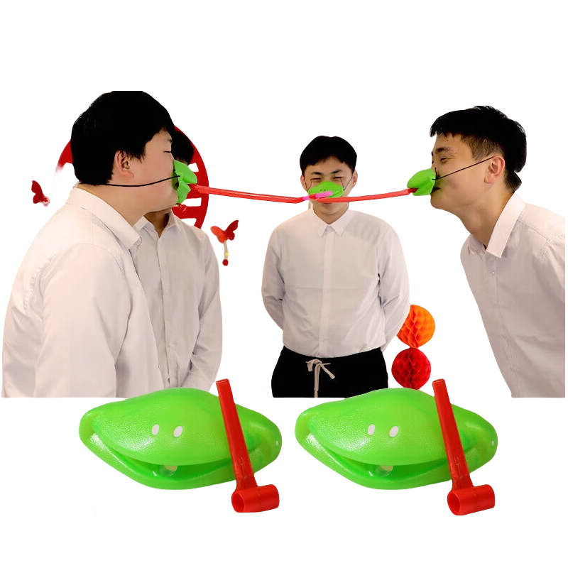 Frog Mask Toy Frog Tongue Stic - Party Games Competition recension och pris