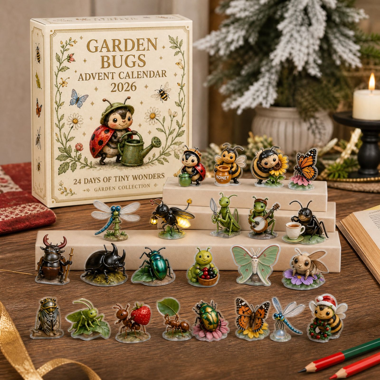 2026 Garden Bugs Advent Calend - Games Garden Party recension och pris