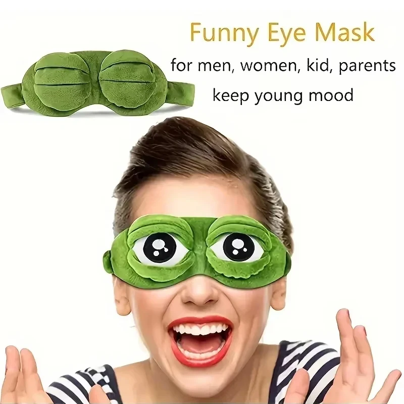 Frog Shaped Eye Mask Party Gam - Party Games Cartoon recension och pris